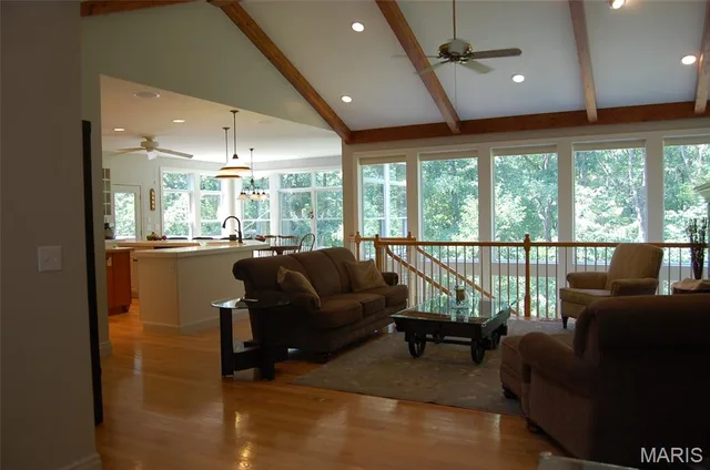 Living room — 512 Micah Road Catawissa Missouri real estate