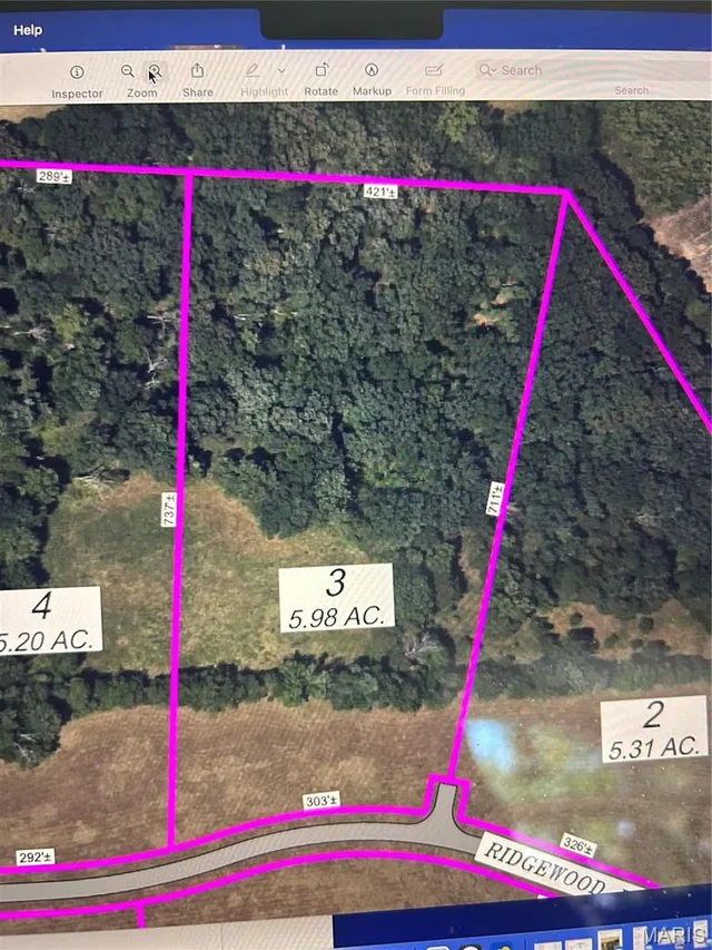 Front exterior — Lot 3 Ridgewood Place Dr Villa Ridge Missouri real estate