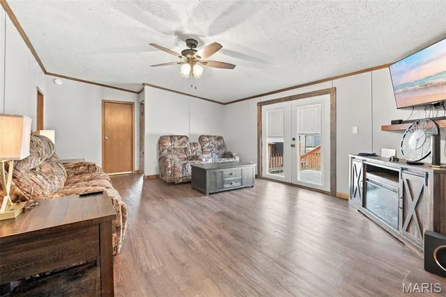 Living room — 14216 Charter Church Road De Soto Missouri real estate