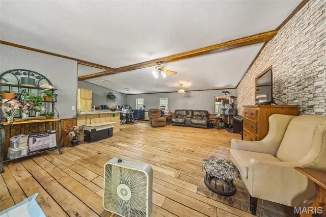 Kitchen — 12502 Bell Road Roby Missouri real estate