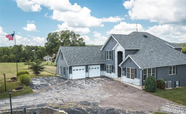 Front exterior — 4411 Rock Road Bourbon Missouri real estate