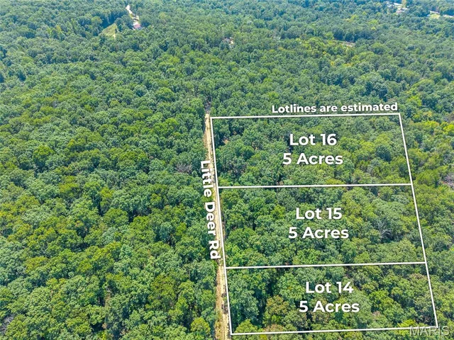 Front exterior — Lot 14,15,16 Little Deer Drive Dittmer Missouri real estate
