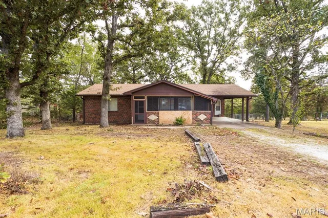 Front exterior — 21580 Hatch Drive Dixon Missouri real estate
