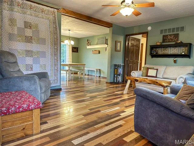 Living room — 15510 Highway Nn Bowling Green Missouri real estate