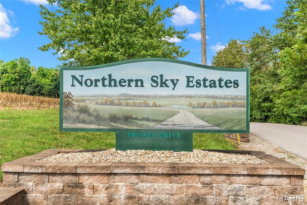 lot #9 Northern Sky Estates (Sunset View Ct.) Court Washington Missouri home for sale listed at $142,500
