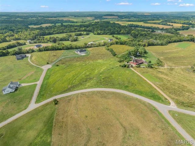 Front exterior — lot #9 Northern Sky Estates (Sunset View Ct.) Court Washington Missouri real estate