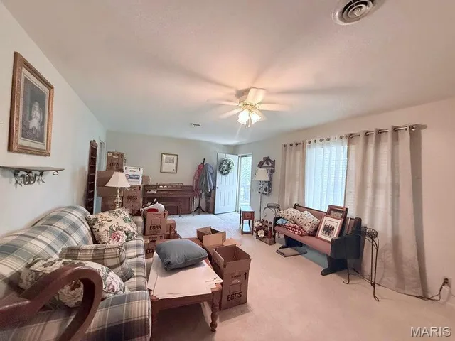 Living room — 305 Cherry Street Houston Missouri real estate