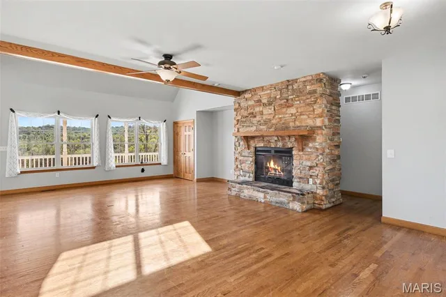 Primary bedroom — 9270 Little Indian Creek Road Lonedell Missouri real estate