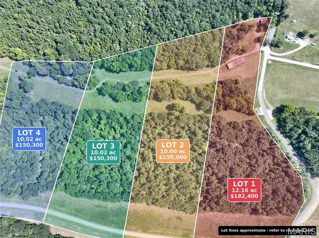 Front exterior — Lot 1 Tanglefoot Farms Unincorporated Missouri real estate