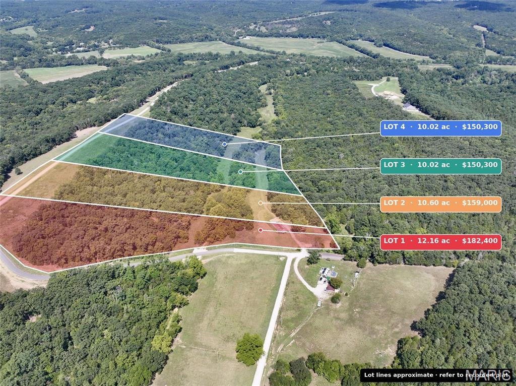 LOT 3 Tanglefoot Farms Road Festus Missouri home for sale listed at $150,300