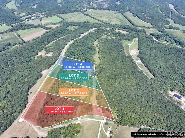 Front exterior — LOT 3 Tanglefoot Farms Road Festus Missouri real estate