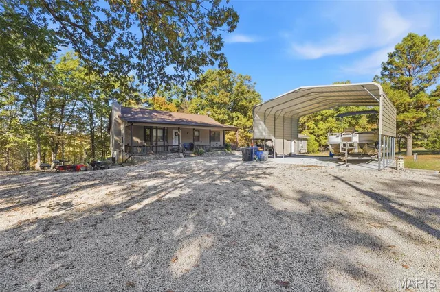 Front exterior — 42 Lake Shore Dr W New Florence Missouri real estate