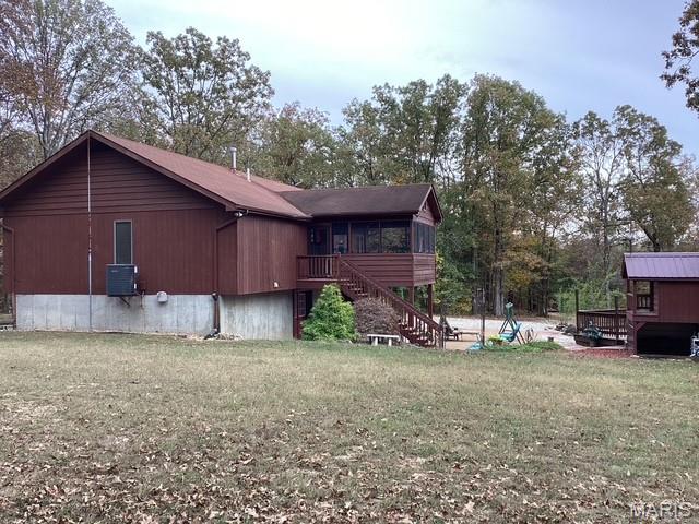 Front exterior — 885 Shannon Hills Lane Robertsville Missouri real estate