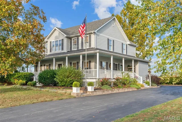 Front exterior — 16782 Concord Hill Road Marthasville Missouri real estate