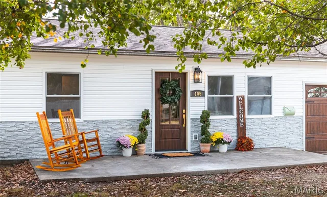 Front exterior — 105 Poe Drive Rolla Missouri real estate